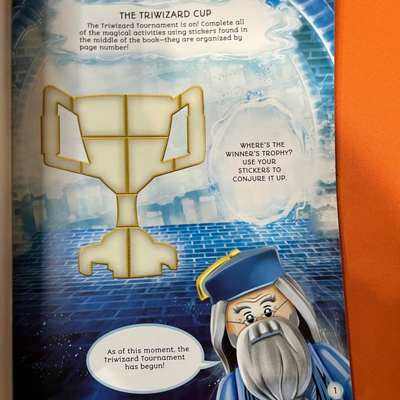 Lego Harry Potter Magical Sticker Set - Blue and Red - Picture 4 of 7